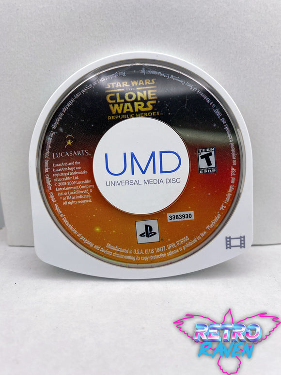 Star Wars The Clone Wars: Republic Heroes - Playstation Portable (PSP)
