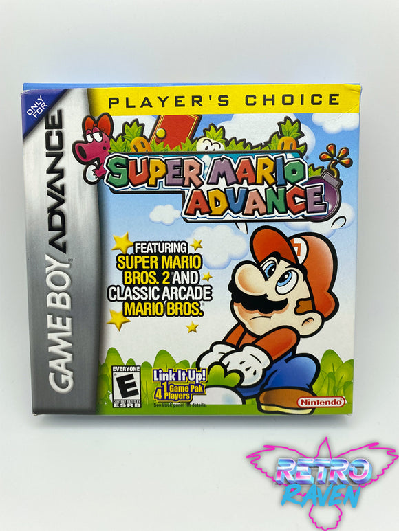 Super Mario Advance [Player's Choice] - Game Boy Advance - Complete
