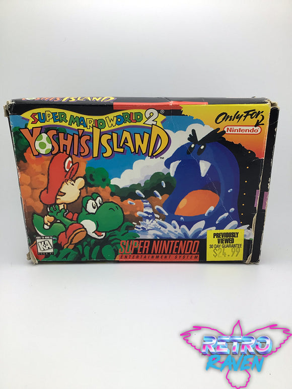 Super Mario World 2: Yoshi's Island - Super Nintendo - In Box