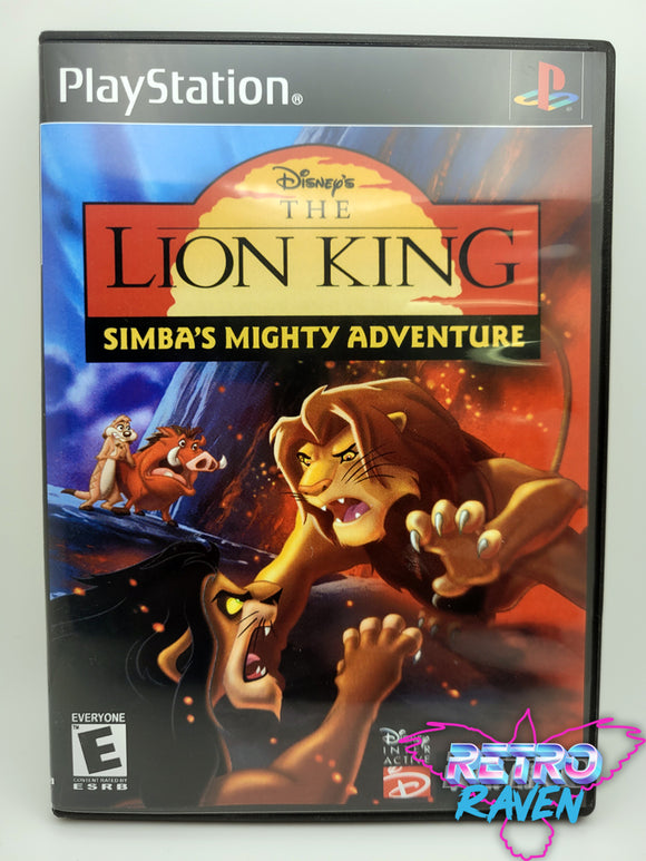 The Lion King: Simba's Mighty Adventure - PlayStation 1 – Retro Raven Games