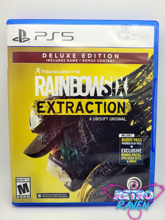 – Games - Rainbow Raven Extraction Playstation Retro Clancy\'s: Edition) Six (Deluxe Tom 5