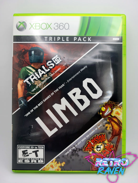 Triple Pack: Limbo, Trials, 'Splosion - Xbox 360