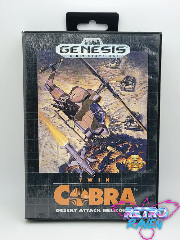 Twin Cobra: Desert Attack Helicopter (Complete) - Sega Genesis