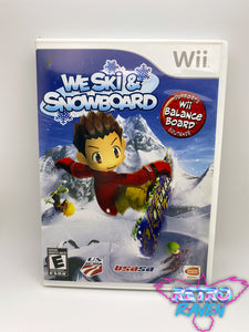 We Ski & Snowboard - Nintendo Wii