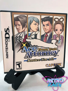 Phoenix Wright: Ace Attorney - Justice for All - Nintendo DS