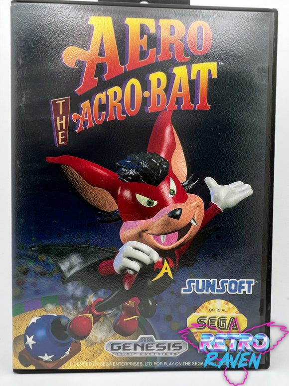 Aero The Acro-Bat - Sega Genesis