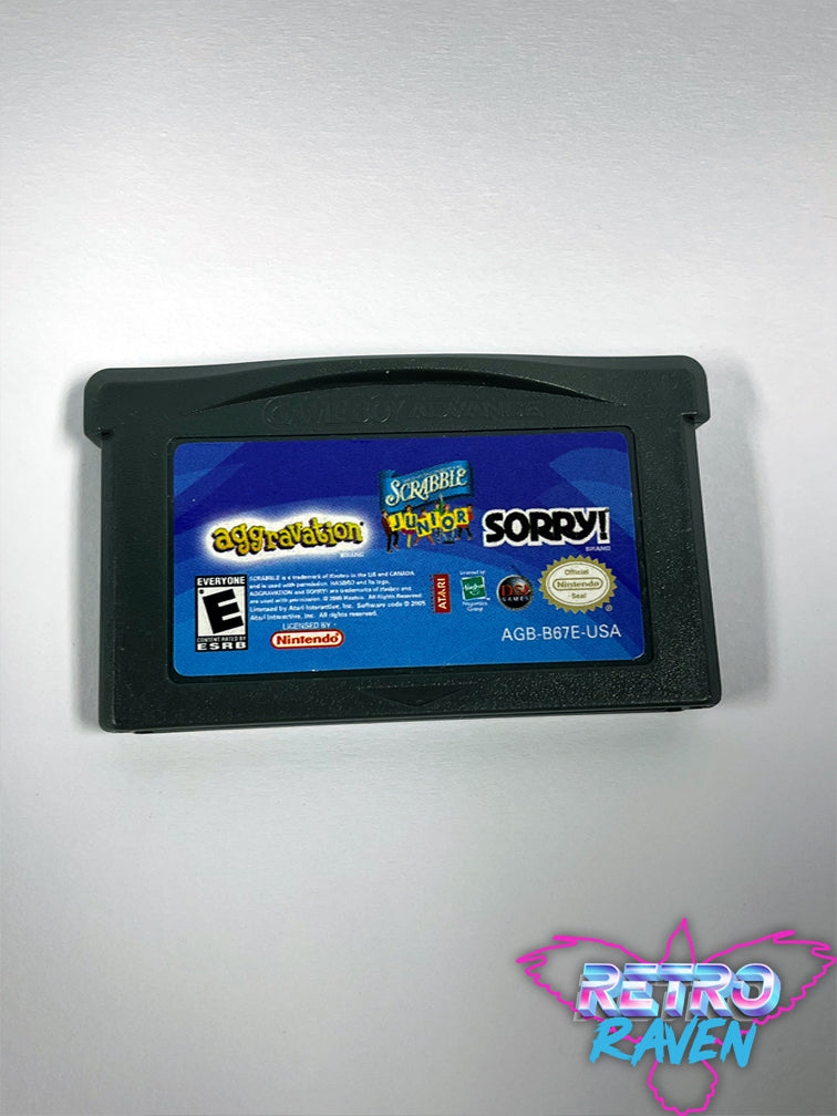 Aggravation / Sorry / Scrabble Jr - Game Boy Advance – Retro Raven Games