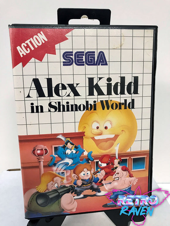 Alex Kidd in Shinobi World - Sega Master Sys. - Complete