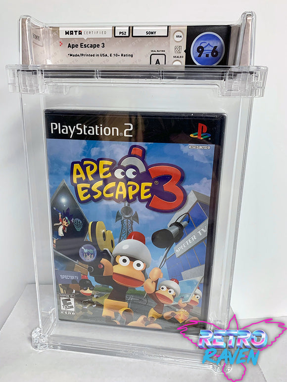 Ape Escape 3 (PS2) [Wata Graded, 9.6 A Seal w/ Deep Badge]