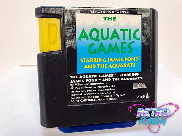 The Aquatic Games starring James Pond and the Aquabats - Sega Genesis