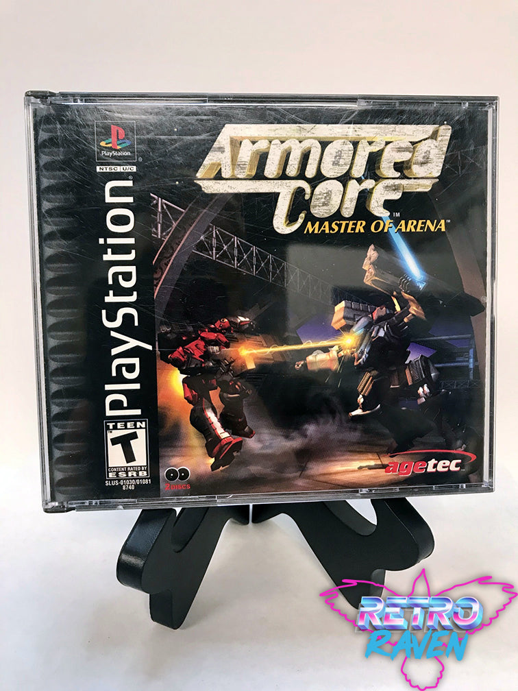 Armored Core: Master of Arena  (PS1) Gameplay 