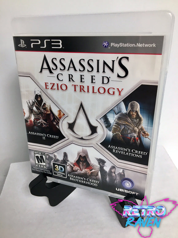 Assassins Creed Ezio Trilogy 3 RPG Action Adventure Games Sony PS3  Playstation 3