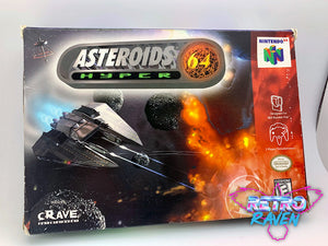 Asteroids Hyper 64 - Nintendo 64 - Complete