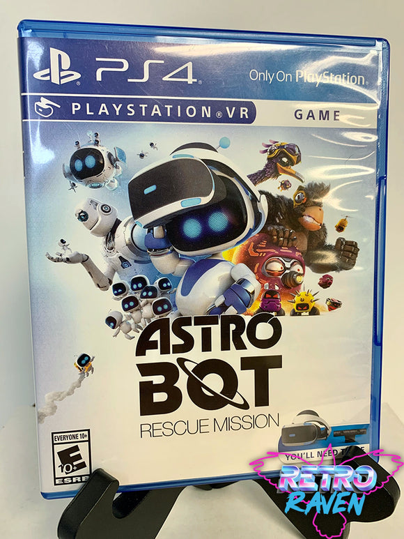 Astro Bot: Retro Raven - Games 4 Rescue Mission Playstation –