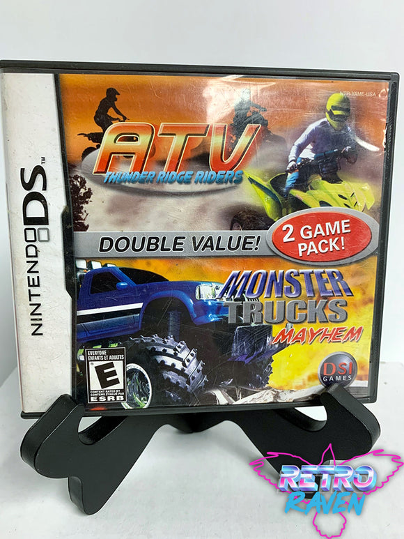 ATV: Thunder Ridge Riders / Monster Trucks Mayhem - Nintendo DS