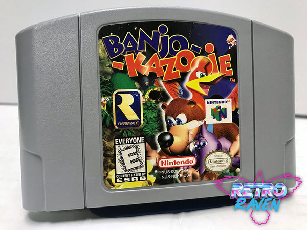 Nintendo 64 Banjo-kazooie Cartridge With Free Fast Shipping 