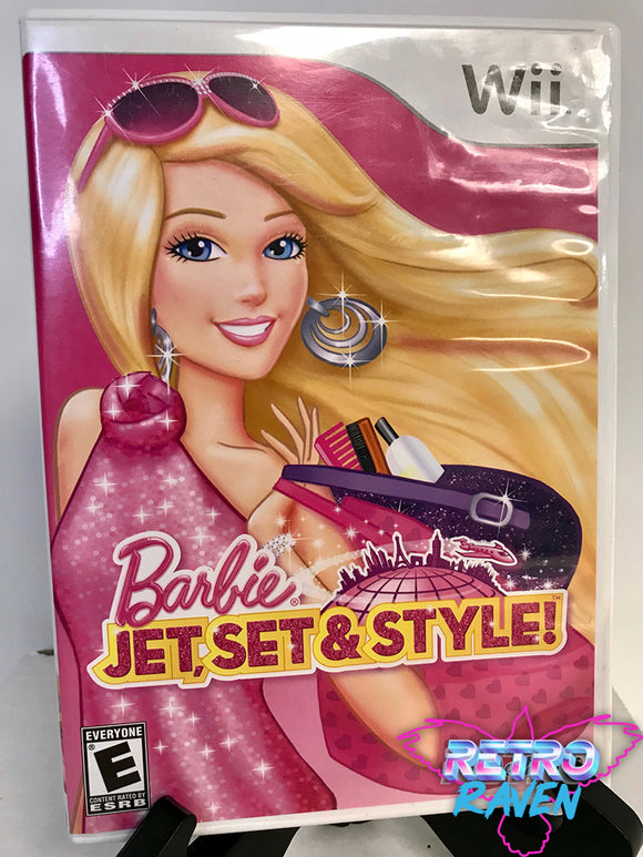 Parasit Frugtgrøntsager Uforudsete omstændigheder Barbie Jet, Set & Style - Nintendo Wii – Retro Raven Games
