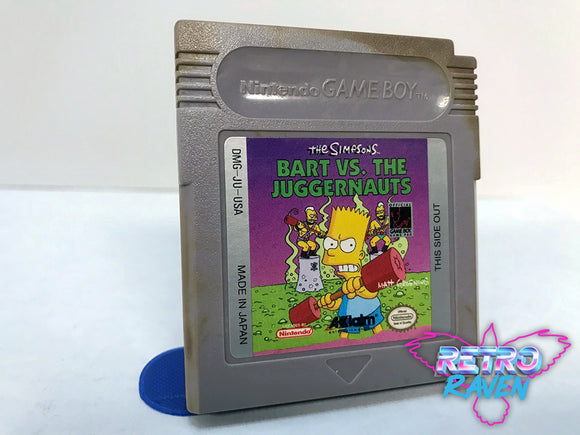 The Simpsons: Bart vs. the Juggernauts - Game Boy Classic
