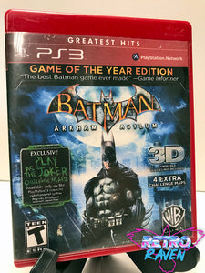 Batman: Arkham Asylum - Game of the Year Edition - Playstation 3