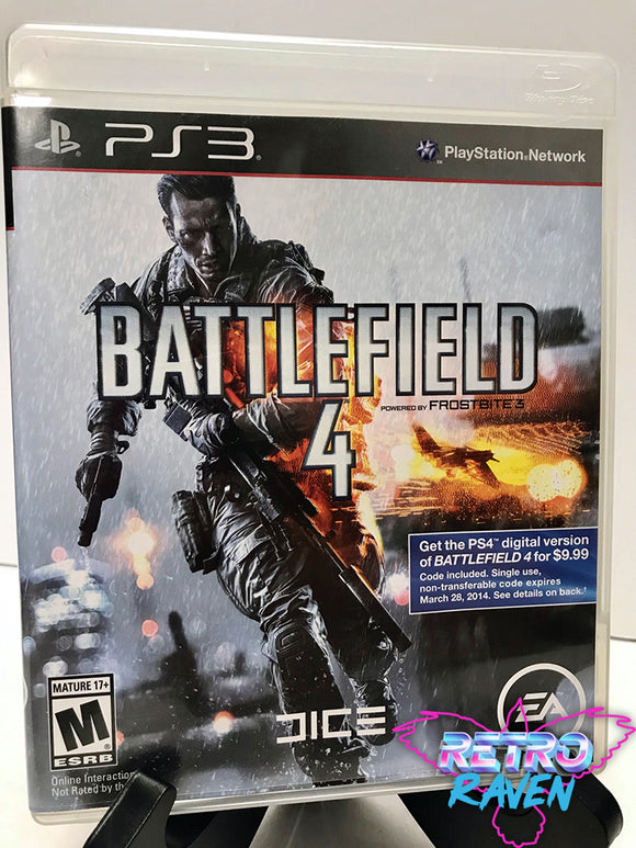 Battlefield 4 PS4 Back cover
