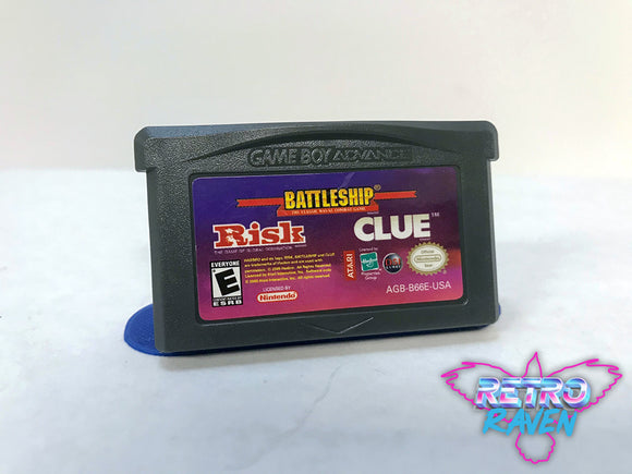 Risk / Battleship / Clue - Game Boy Advance