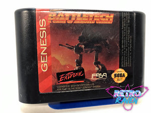 BattleTech: A Game of Armored Combat - Sega Genesis