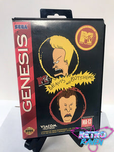 MTV's Beavis and Butt-Head - Sega Genesis - Complete