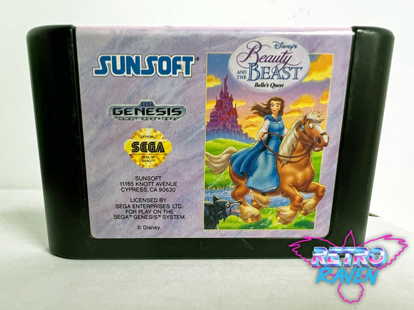 Disney's Beauty and the Beast: Belle's Quest  - Sega Genesis