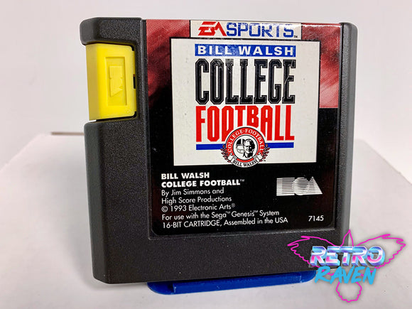 Bill Walsh College Football - Sega Genesis