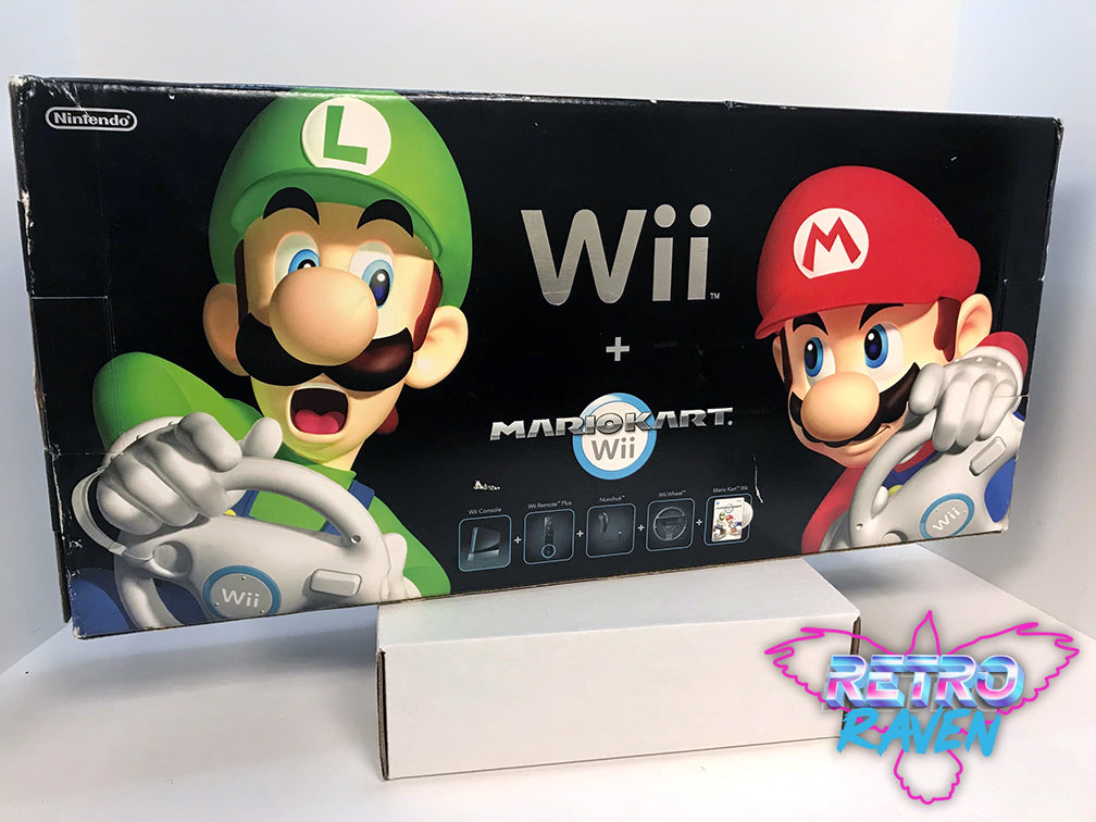 Wii MarioKart shops Bundle