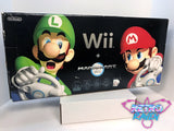 Black Wii Console Mario Kart Bundle - Complete