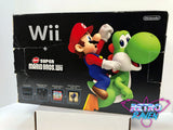 Black Wii Console w/ Super Mario Bros. - Complete