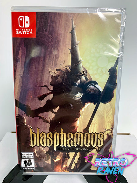 Blasphemous Deluxe Edition: Action-Packed Nintendo Switch Game with 16+  Rating