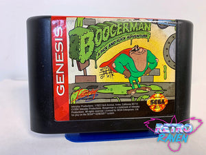 Boogerman: A Pick and Flick Adventure - Sega Genesis