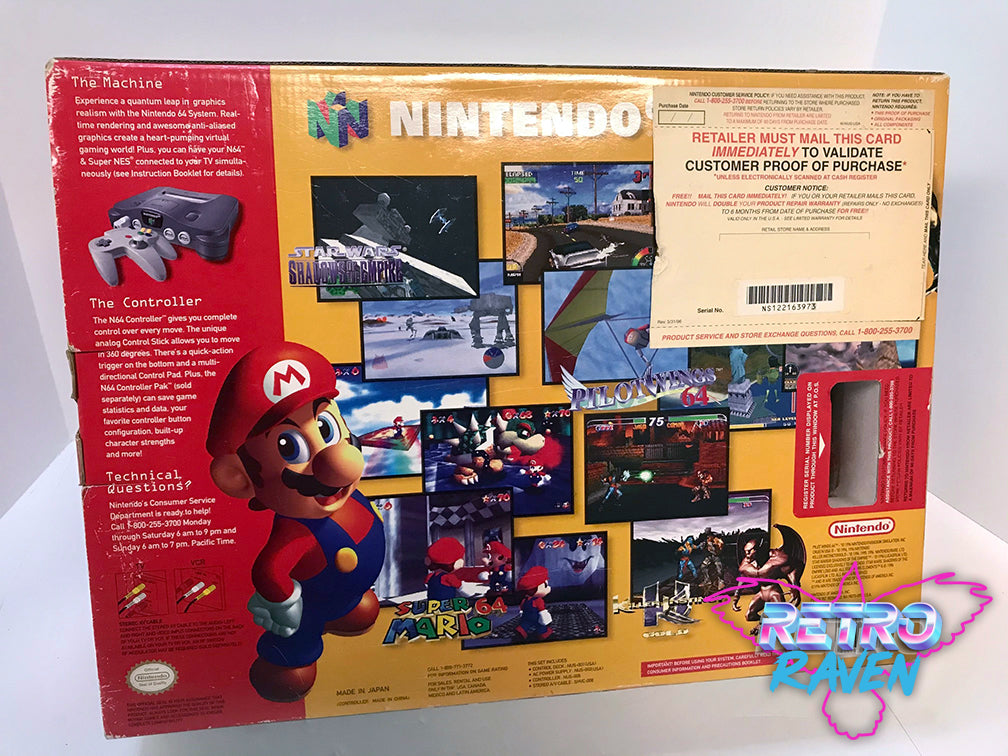 Nintendo 64 Console Box