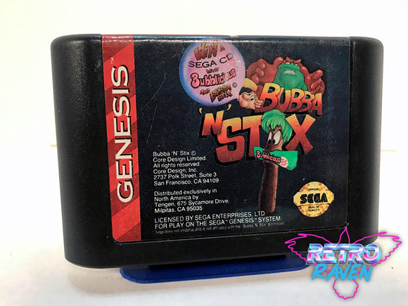 Bubba 'N' Stix - Sega Genesis