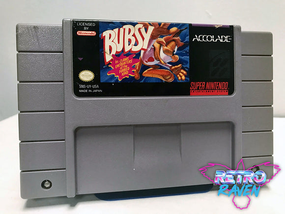 Bubsy in Claws Encounters of the Furred Kind - Super Nintendo