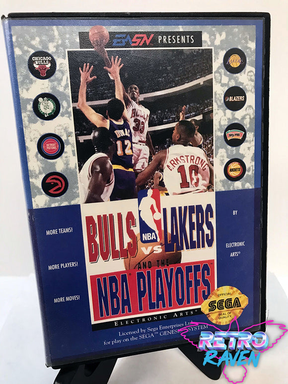 Bulls vs. Lakers and the NBA Playoffs - Sega Genesis