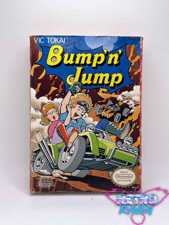 Bump 'N' Jump - Nintendo NES - Complete