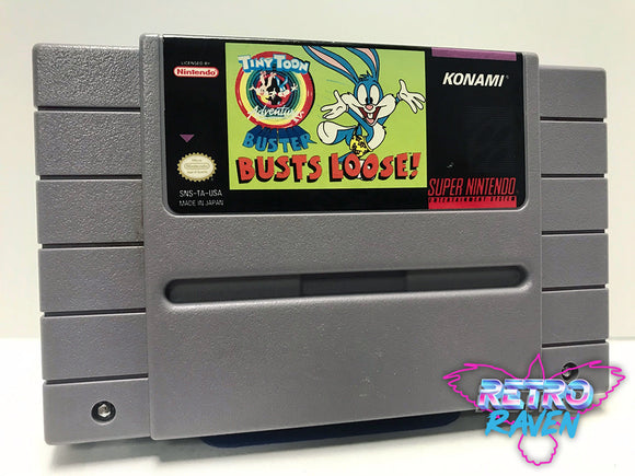 Tiny Toon Adventures: Buster Busts Loose! - Super Nintendo
