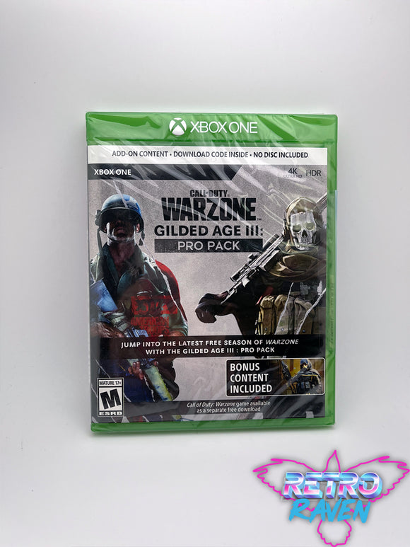 Call of Duty Warzone Gilded Age III Pro Pack - Xbox One – Retro Raven Games