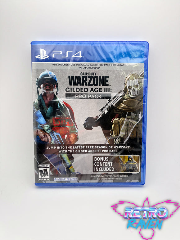 Call of Duty Warzone Gilded Age III Pro Pack  - Playstation 4
