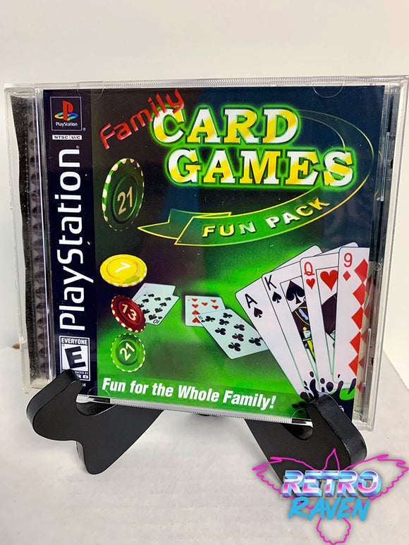 Family Card Games Fun Pack - Playstation 1