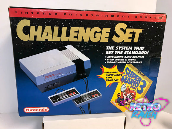 Nintendo NES Challenge Set Console - Complete