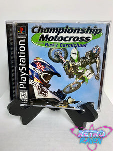 Championship Motocross Featuring Ricky Carmichael - PlayStation 1