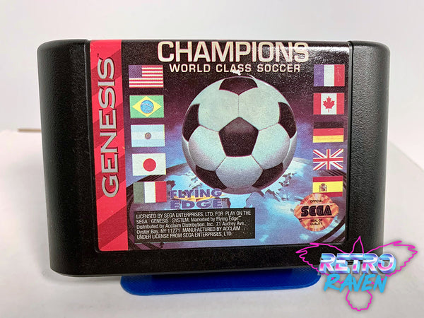 Champions World Class Soccer  (Sega Genesis) Gameplay 