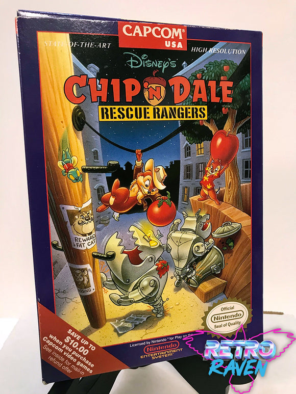 Disney's Chip 'n Dale: Rescue Rangers - Nintendo NES - Complete