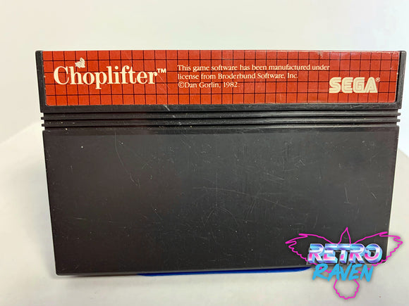 Choplifter! - Sega Master Sys.