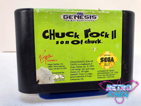Chuck Rock II: Son of Chuck - Sega Genesis