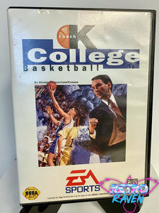 Coach K College Basketball - Sega Genesis